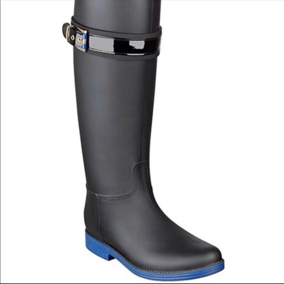 Tommy Hilfiger Shoes - 🎉HP🎉Tommy H. Equestrian Style Rain Boots